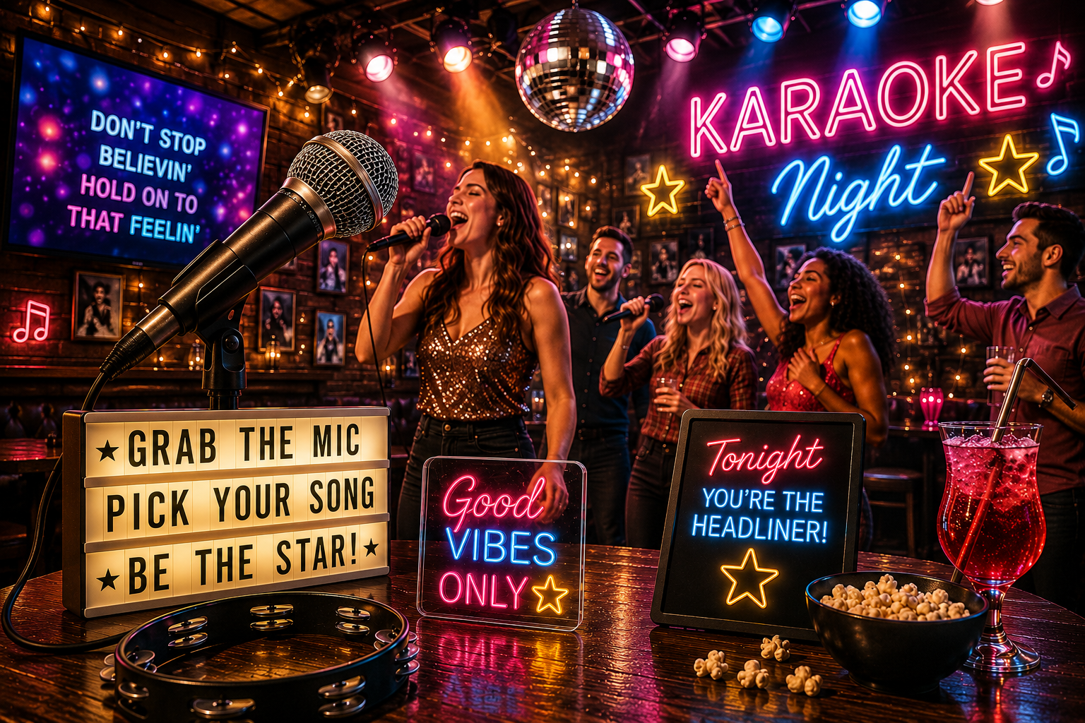 KARAOKE & GAMES NIGHT